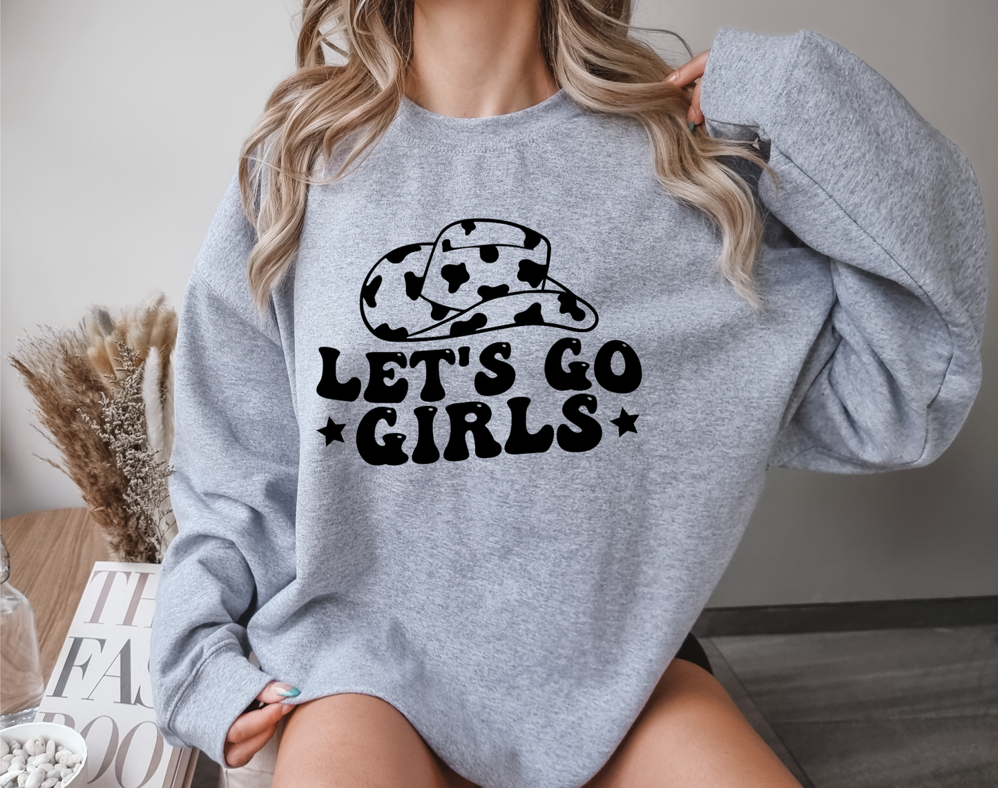 Let's Go Girls Crewneck