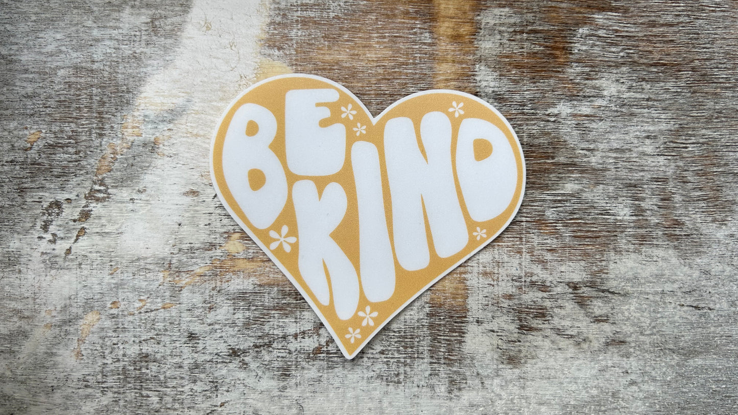 Be Kind Sticker