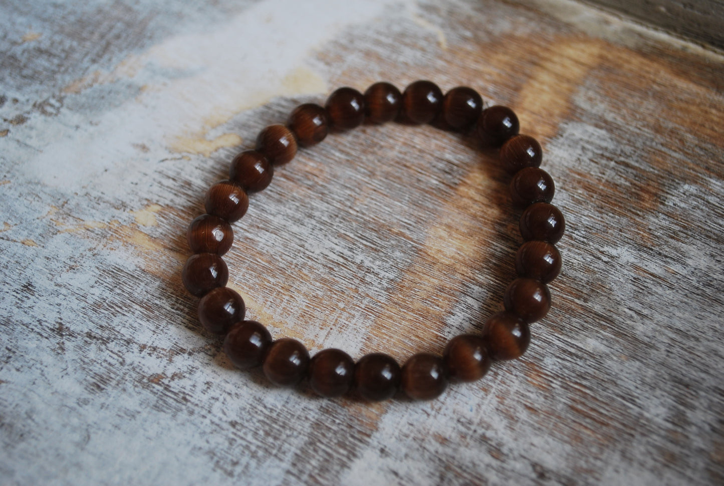 Brown Ombre Beaded Bracelet