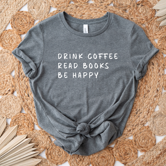 Drink Coffee Read book shirt