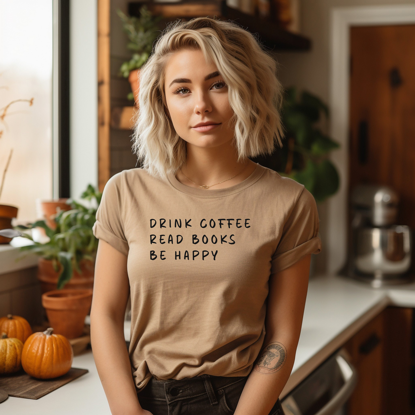 Drink Coffee Read book shirt