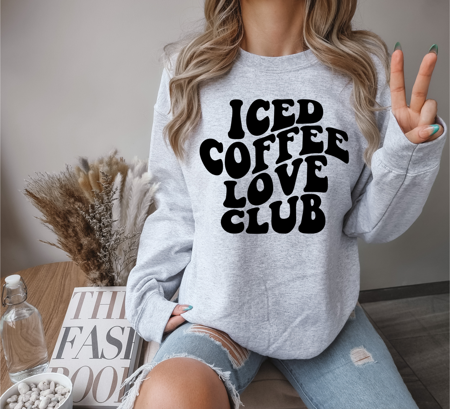 Iced Coffee Club Crewneck