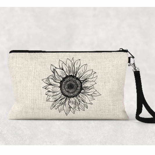 Sunflower Cosmetic Bag