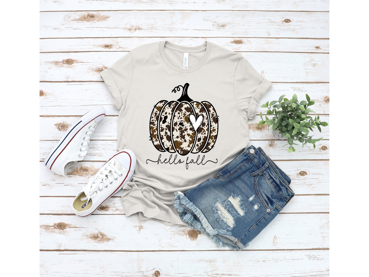 Hello Fall Pumpkin Tee